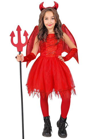 Widmann Kostuum "DUIVEL" rood