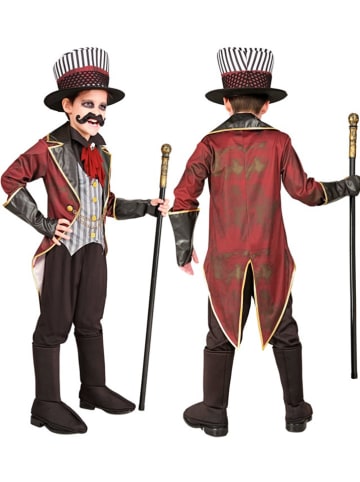 Widmann Kostuum "KWADE CIRCUSDIRECTEUR" zwart/rood