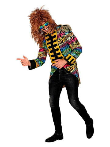 Carnival Party Kostümoberteil "80er Jahre Paradefrack" in Bunt