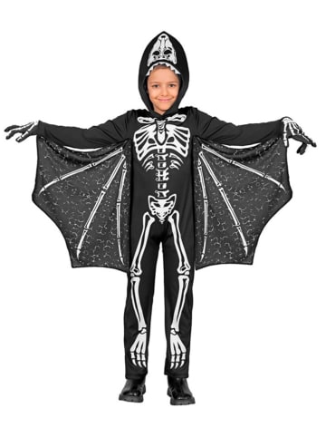 Widmann 2tlg. Kostüm "PTERODACTYLUS SKELETT" in Schwarz