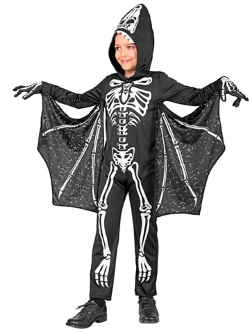 Widmann 2-częściowy kostium "Pterodactylus Skeleton" w kolorze czarnym