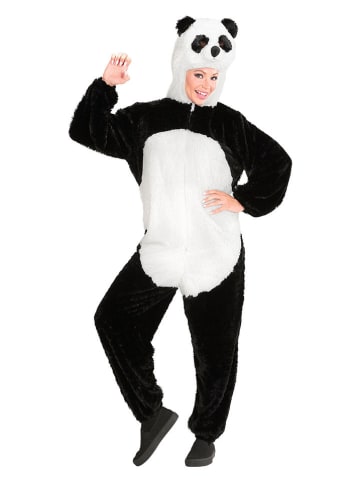 Carnival Party Kostümoverall ''Panda'' in Schwarz/ Weiß