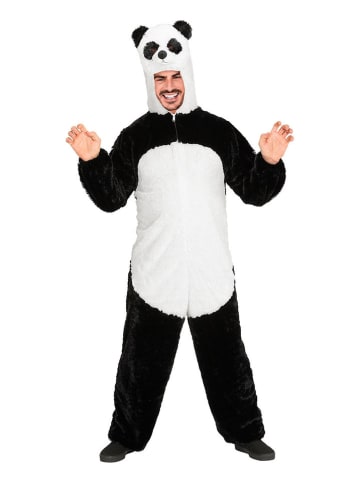 Carnival Party Kostümoverall ''Panda'' in Schwarz/ Weiß