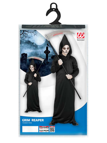 Widmann Kostuumcape "GRIM REAPER" zwart
