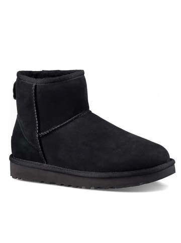 UGG Winterboots met lamsvacht "Classic Mini II" zwart