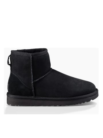 UGG Winterboots met lamsvacht "Classic Mini II" zwart