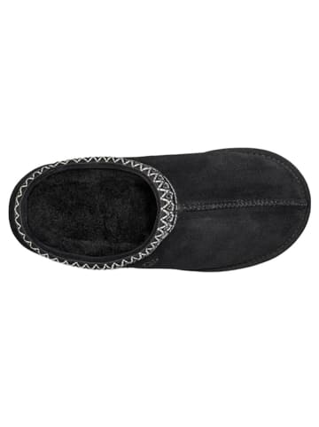 UGG Pantoffels met lamsvacht "Tasman" zwart