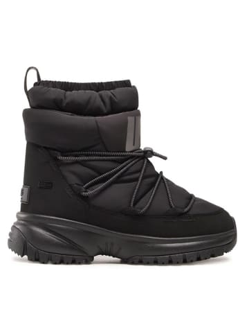 UGG Leder-Winterboots "Yose Puffer"  in Schwarz