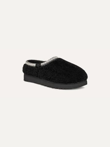 UGG Kapcie "Tasman Maxi Curly" w kolorze czarnym