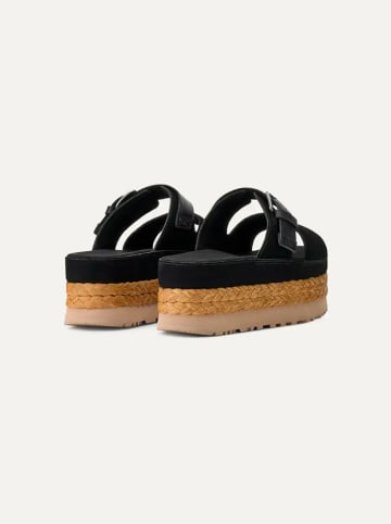 UGG Leren slippers "Aubrey" zwart