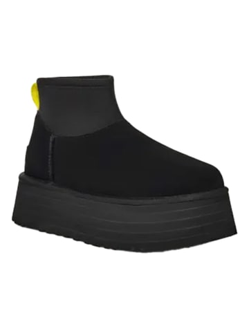 UGG Leren boots "Classic Mini Dipper" zwart