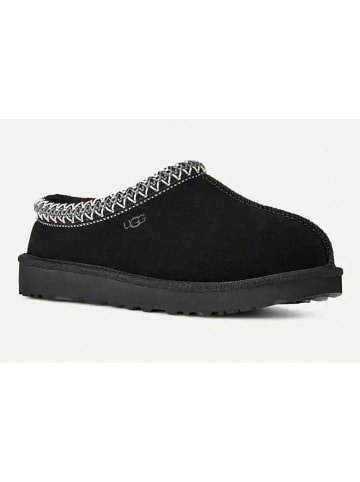 UGG Skórzane kapcie "Tasman II" w kolorze czarnym