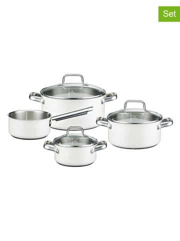 GSW 7-delige set: pannen "Magic Color" wit