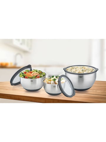 GSW Rührschüssel ''Primo'' in Silber - 2,8 l