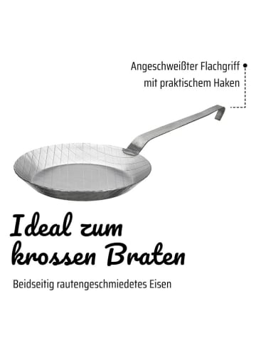 GSW Patelnie (2 szt.) "Gastro" w kolorze srebrnym