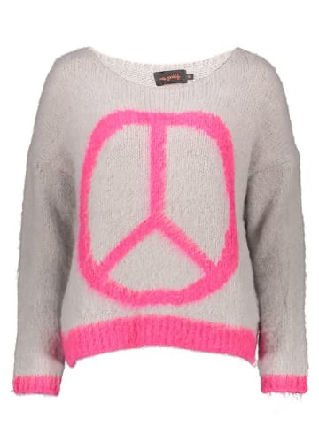 miss goodlife Trui grijs/roze
