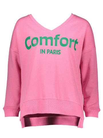 miss goodlife Sweatshirt "Comfort in Paris" in Pink