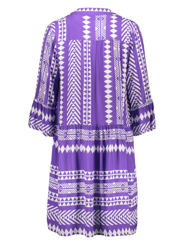 miss goodlife Kleid in Creme/ Lila