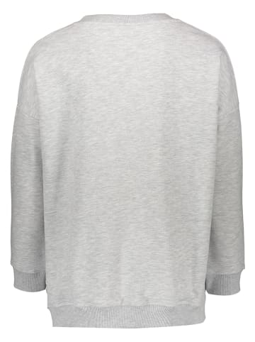 miss goodlife Sweatshirt "Enjoy today" in Hellgrau