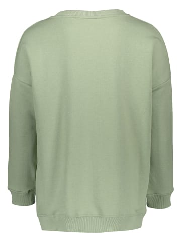 miss goodlife Sweatshirt "Karma" olijfgroen