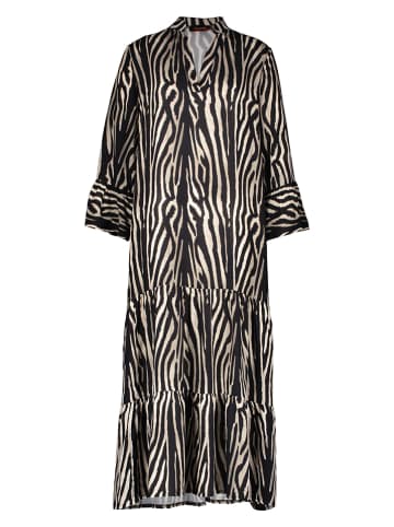 miss goodlife Jurk "Zebra" zwart/crème