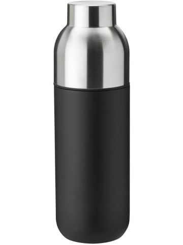 Stelton Butelka termiczna "Keep Warm" w kolorze czarnym - 750 ml
