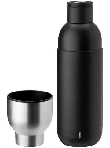 Stelton Butelka termiczna "Keep Warm" w kolorze czarnym - 750 ml