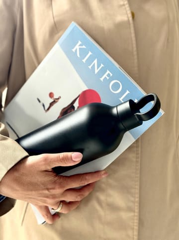 Stelton Butelka termiczna "Tabi" w kolorze czarnym - 1 l