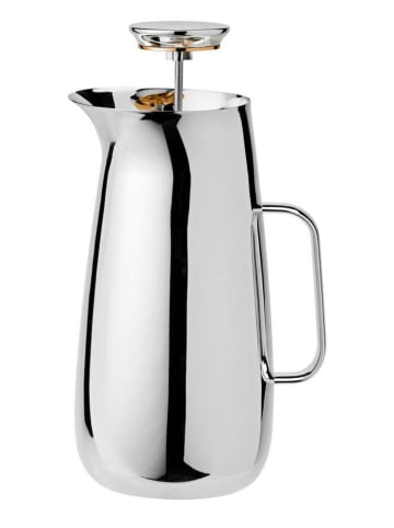 Stelton Pressfilterkanne ''Norman Foster'' in Silber - 1 l