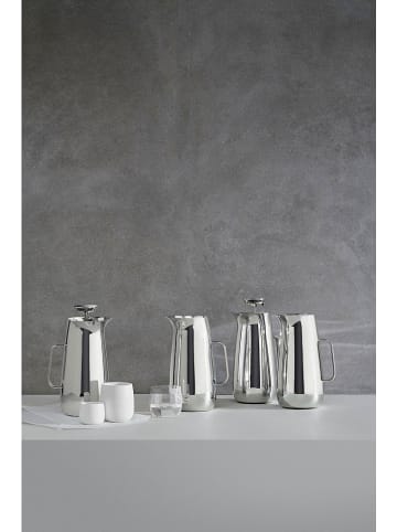Stelton French-press filterkan "Norman Foster" zilverkleurig - 1 l