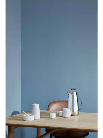 Stelton French-press filterkan "Norman Foster" zilverkleurig - 1 l