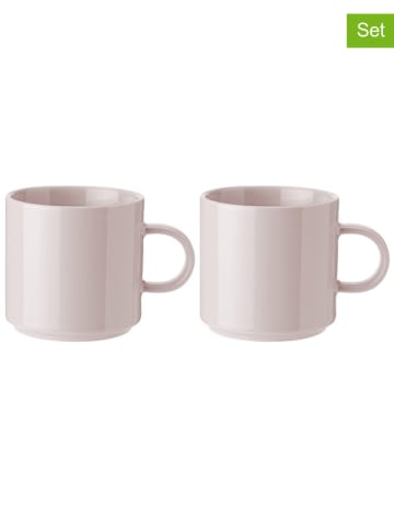 Stelton Kubki (2 szt.) w kolorze jasnoróżowym - 200 ml