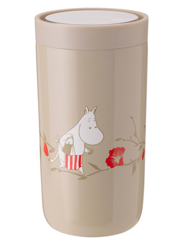 Stelton Kubek termiczny "To Go Click - Moomin" w kolorze beżowym - 200 ml