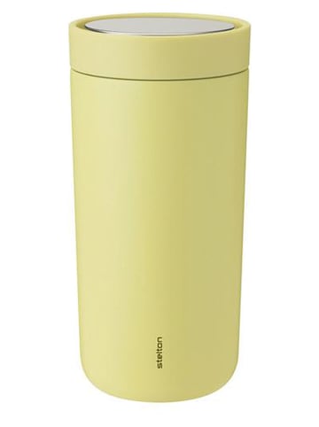 Stelton Thermobeker ''To Go Click'' geel - 400 ml