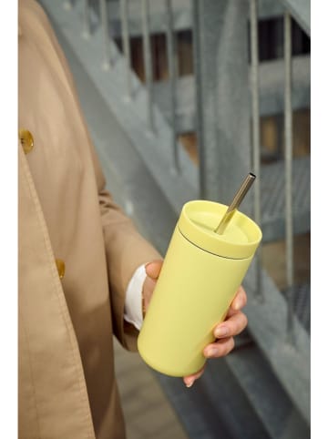 Stelton Thermobeker ''To Go Sip'' geel - 400 ml