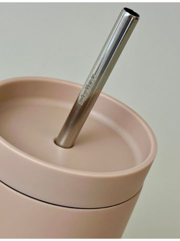 Stelton Kubek termiczny "To Go Sip" w kolorze jasnoróżowym - 400 ml