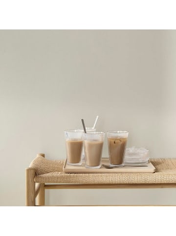 Stelton 4-delige set: drinkglazen "Pilastro" transparant - 350 ml