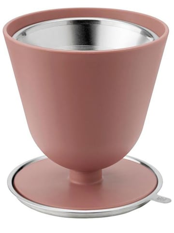 RIG-TIG Kaffeefilter ''Slow'' in Terrakotta - (H)11,5 x Ø 11,5 cm