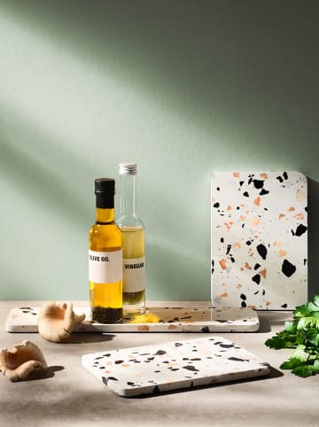 RIG-TIG Taca w kolorze białym do serwowania - 40 x 10 cm