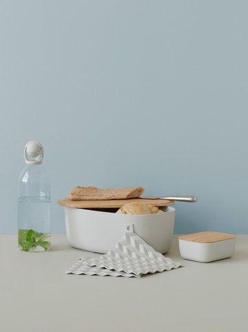 RIG-TIG Śniadaniówka w kolorze szarym - 34,5 x 13 x 22,5 cm