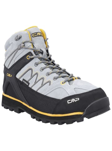 CMP Leder-Trekkingboots "Moon" in Hellgrau/ Schwarz