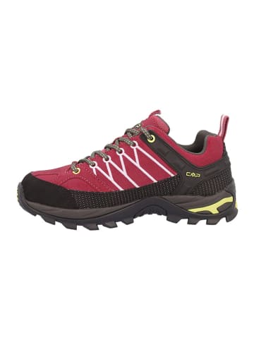 CMP Leder-Trekkingschuhe "Rigel" in Pink/ Schwarz