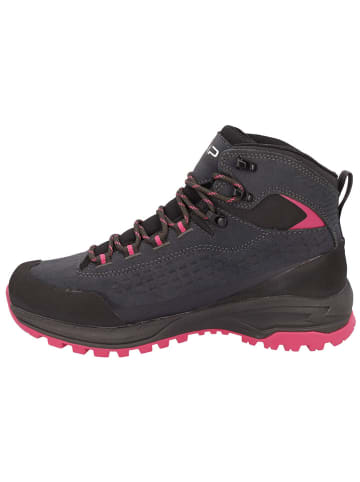CMP Leder-Trekkingboots "Vertyx Mid" in Anthrazit/ Pink