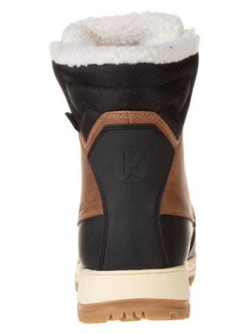 Kimberfeel Boots in Camel/ Schwarz