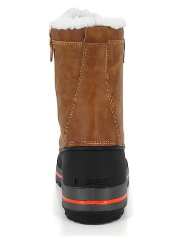 Kimberfeel Winterstiefel "Hugo" in Hellbraun