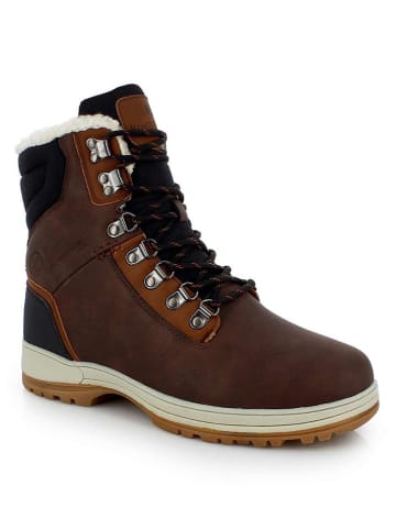 Kimberfeel Botki zimowe "Kyllian" w kolorze ciemnobrązowym