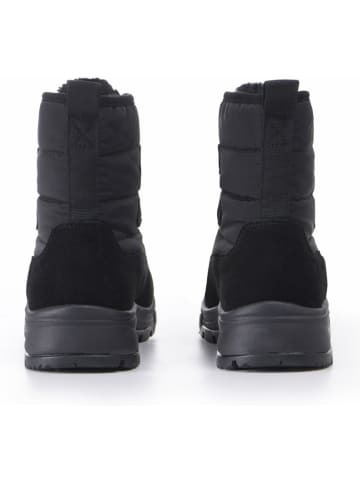 LUHTA Leder-Winterboots "Hohtava" in Schwarz