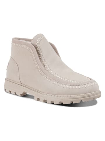 LUHTA Leren winterboots "Paras" crème