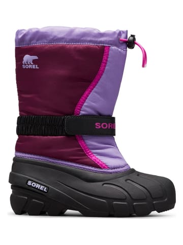 Sorel Winterboots "Flurry" paars/zwart