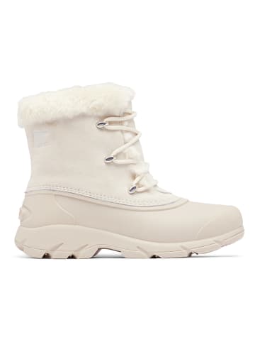 Sorel Leren winterboots "Snow Angel" crème